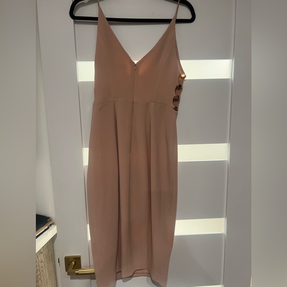 Zimmermann Crepe Link Midi dress in color Lily Pink, size 1 (US 6) - Picture 8 of 10